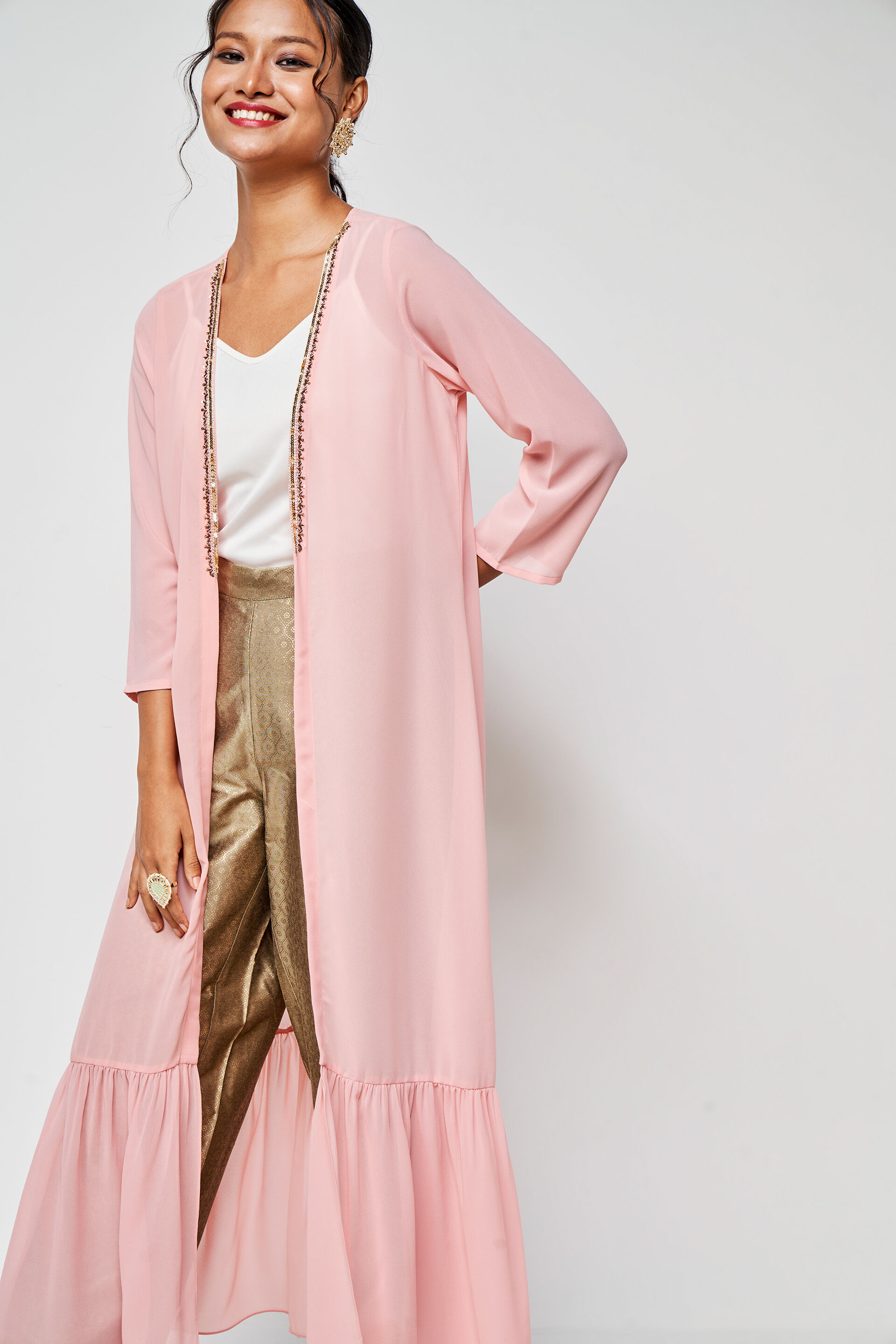 Coat style shrug discount